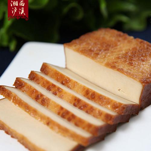 豆腐肉湖南特产 湖南人家传统油豆腐制作过程