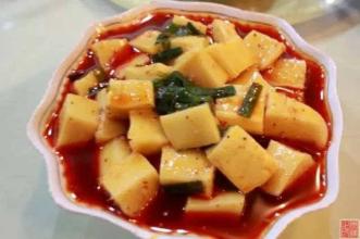 汉中的特产菜豆腐稀饭 陕西汉中的腊肉干菜