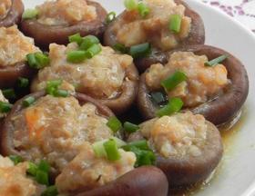 虾仁酿香菇