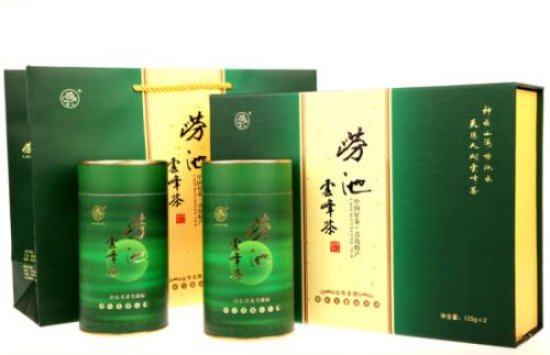 青岛特产崂山绿茶礼盒 青岛崂山绿茶礼盒装