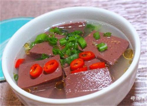 缅甸特产猪血 缅甸市场野生食品