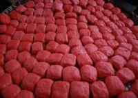 金寨土特产红血豆腐 天堂寨的特产血豆腐