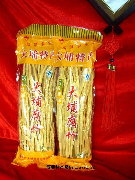 广西特产腐竹最好吃 广西桂平腐竹制作全过程