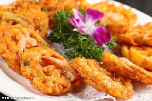 文莱特产虾饼 文莱最好吃的食物