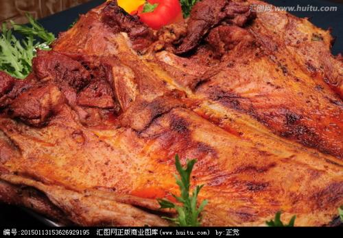 内蒙古特产牛肉干烤羊腿羊排 炭烤牛肉干内蒙特产第一名