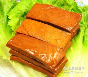 温州特产鱼香豆腐干 温州自制豆腐干