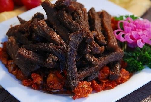 正宗新疆特产牛肉干制作 新疆五香牛肉干最正宗做法