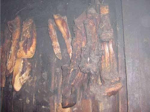 重庆四川特产烟熏腊肉视频 四川腊肉正宗烟熏腊肉图片