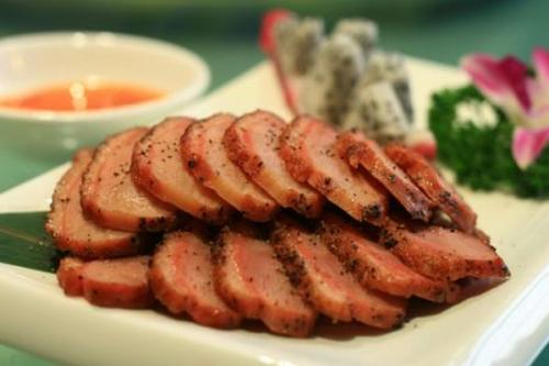 贵州特产农家烟熏五花肉腊肉500g 正宗贵州腊肉的照片