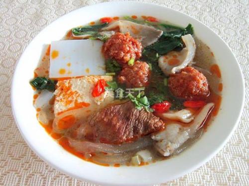 新疆牛肉丸子汤