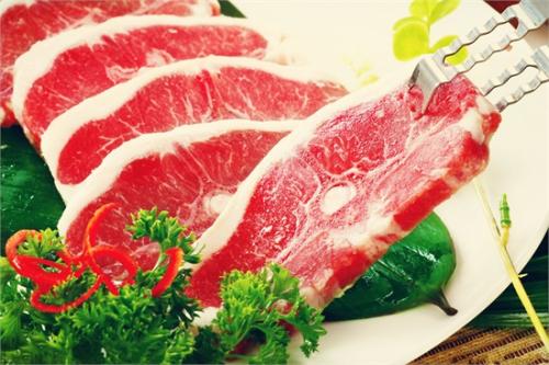 新疆特产黑头羊肉 新疆羊肉的照片