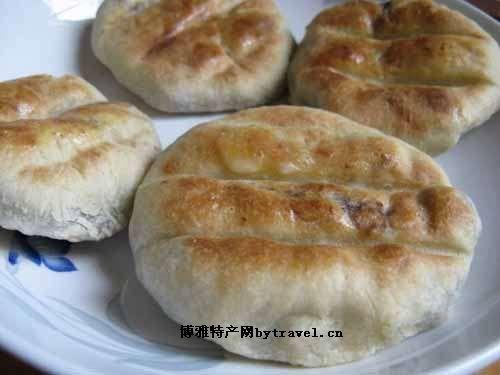 安徽蚌埠特产豆饼制作 安徽小豆饼做法