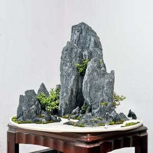 孟河斧劈石盆景