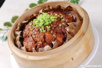 米粉蒸肉是九江的特产吗 农家米粉蒸肉真实图片