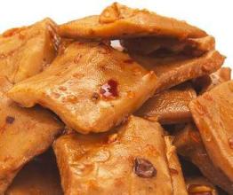 徐州特产油炸脆豆腐 油炸小吃脆皮豆腐
