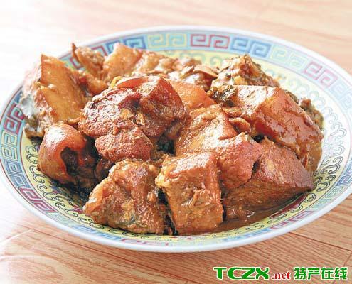 小吃特产猪肉粒 沙嗲味手工猪肉粒