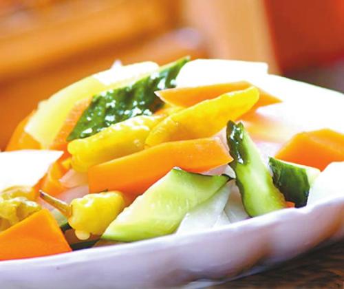 重庆的特产泡菜 重庆农家好吃的泡菜