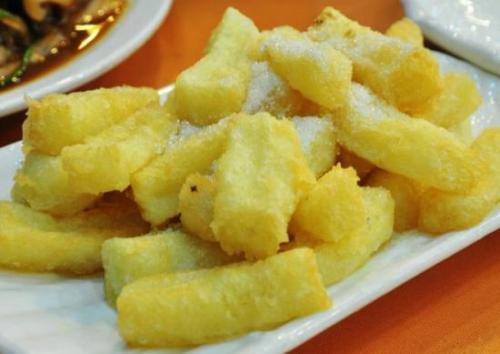 湖南小吃特产炸薯片 贵州特色小吃炸薯片的做法