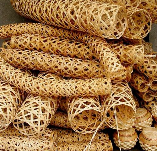 竹编特产架 常见的竹编用品